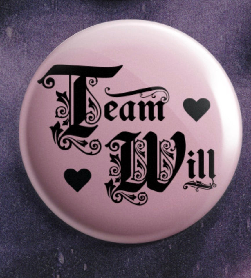 Button - Team Will