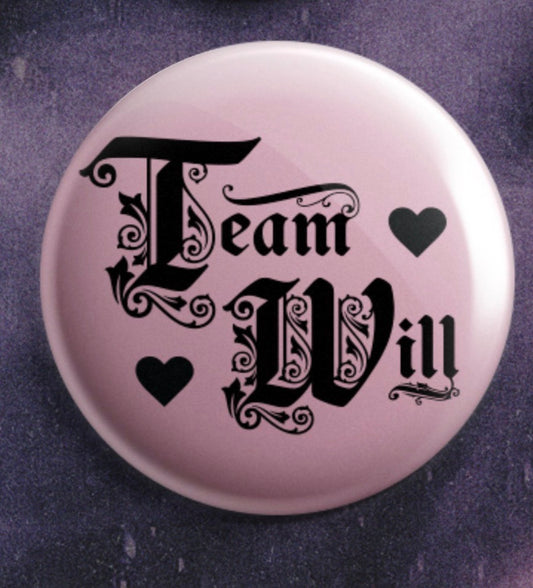 Button - Team Will