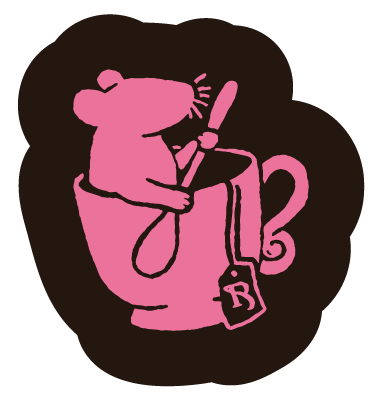 Sticker - Pink Teacup Mouse