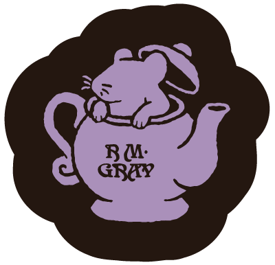 Sticker - Purple Teapot Mouse